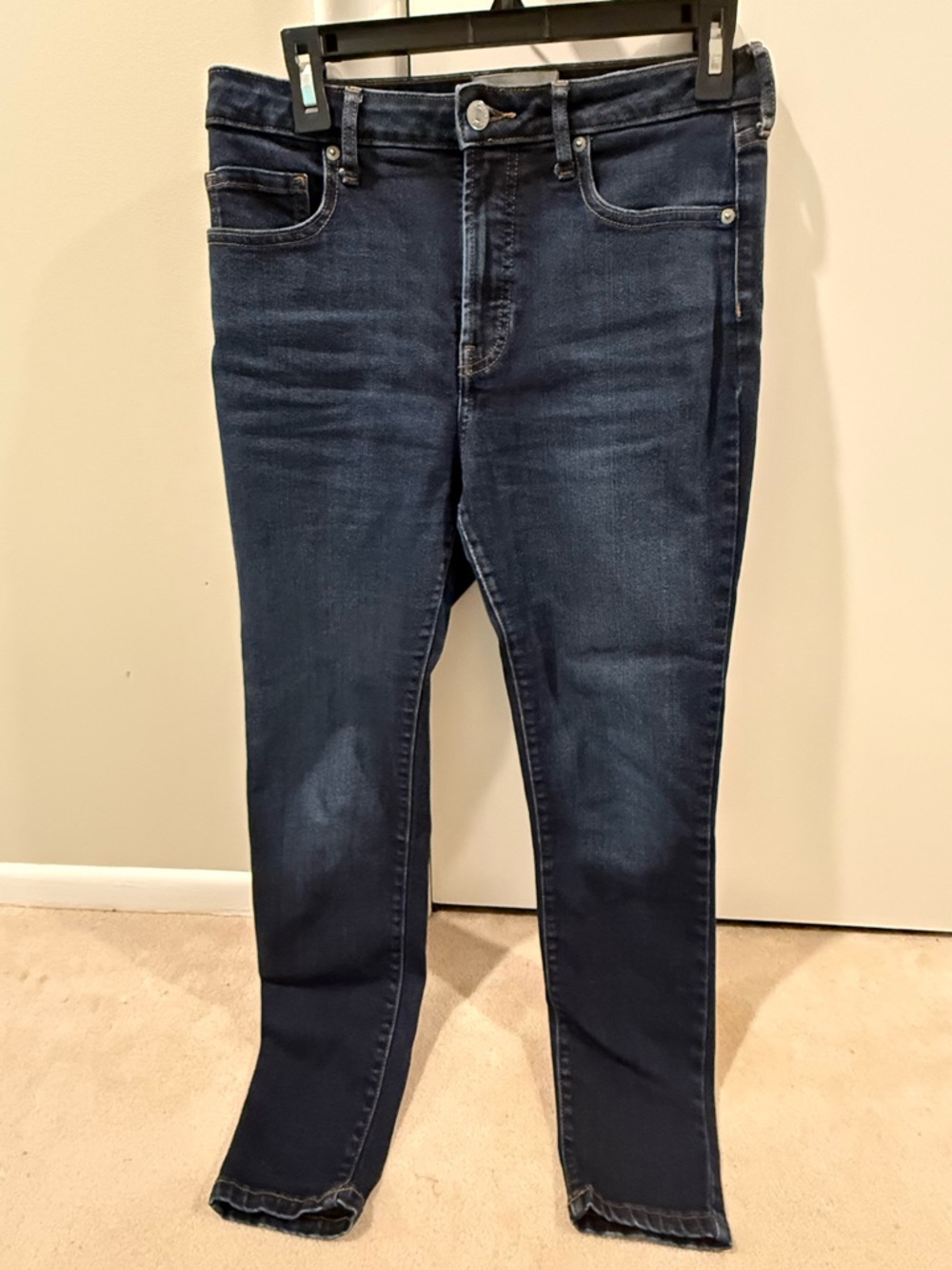 Everlane women’s Dark Blue Stretch Slim Jeans